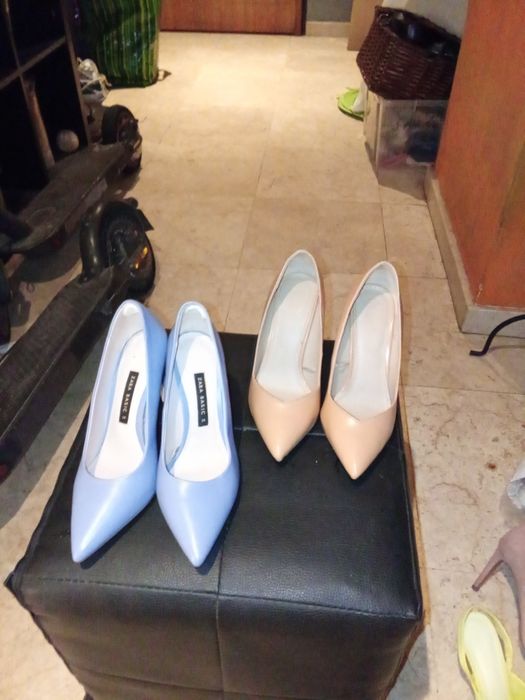 Sapatos salto alto zara