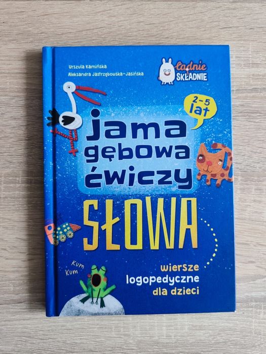 Książka "Jama gębowa ćwiczy słowa"