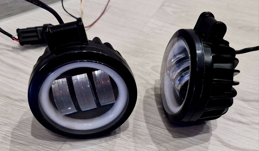 Led ПТФ + ДХО 3 лінзи