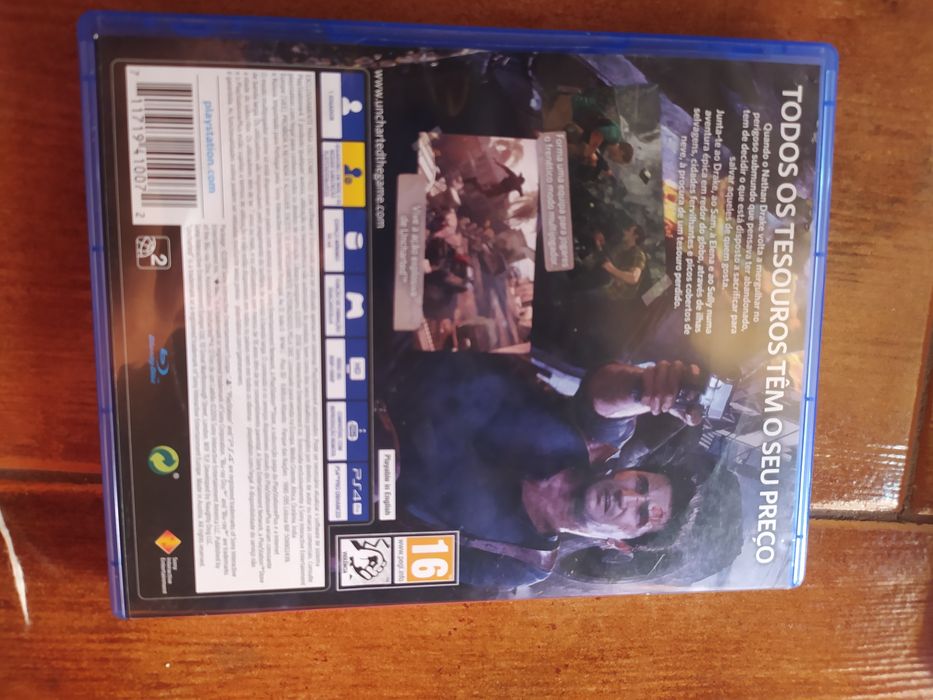 Uncharted 4 o fim de um ladrão PS4
