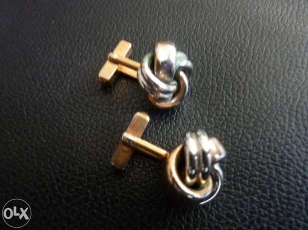 3 Pares Botões de Punho + Mola Gravata