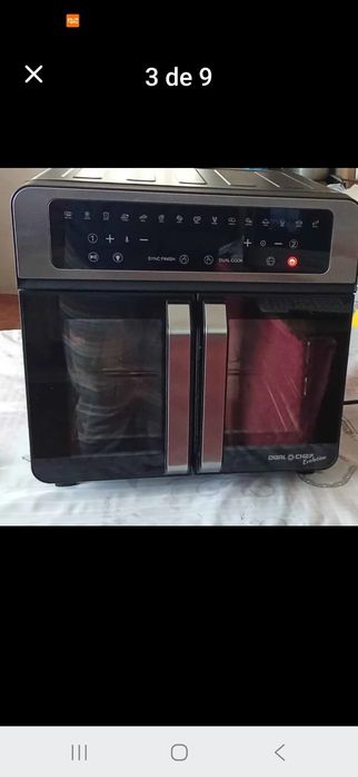 Air fryer forno electrico
