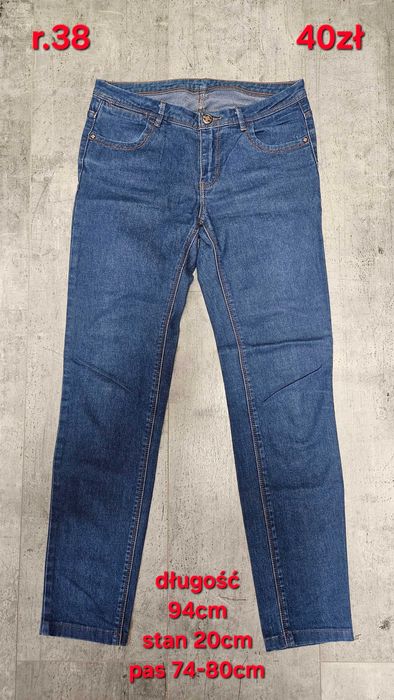 Spodnie jeansowe damskie - r. M / 38