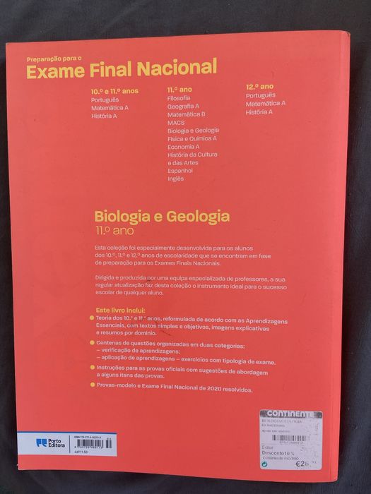 Preparação para o Exame Final Nacional de Biologia e Geologia