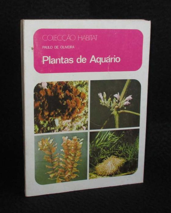 Livro Plantas de Aquário Paulo de Oliveira 1981