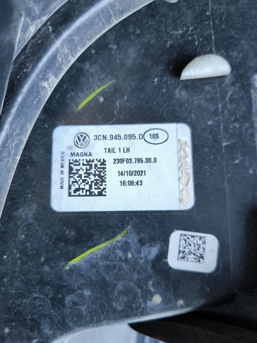 Задній лівий ліхтар VW Atlas, фонарь на Атлас USA 2021