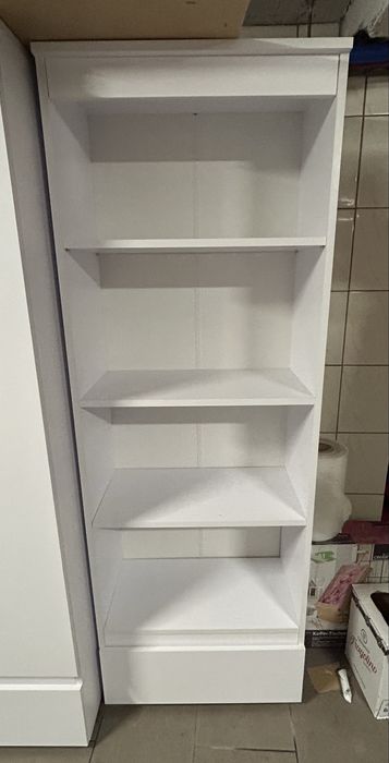 Bialy regał 65x36x183cm