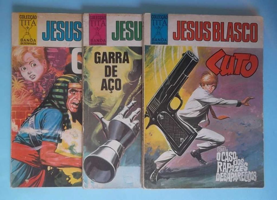 Jesus Blasco - Coleção TITÃ Completa 3 volumes, Portugal Press.