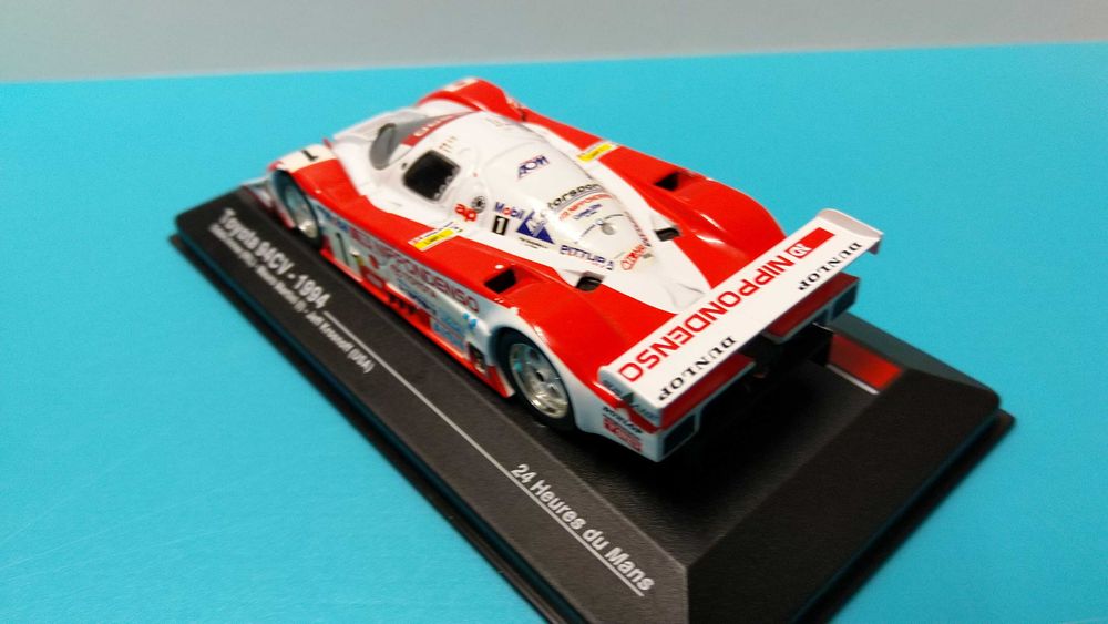 Toyota 94CV #1: 24h Le Mans 1994 (2º lugar) - Miniatura Altaya/IXO escala 1/43