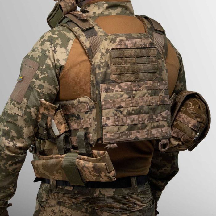 Бронежилет 6 класу ДСТУ Warmor Gen.3 Pro Max + захист боків та паху