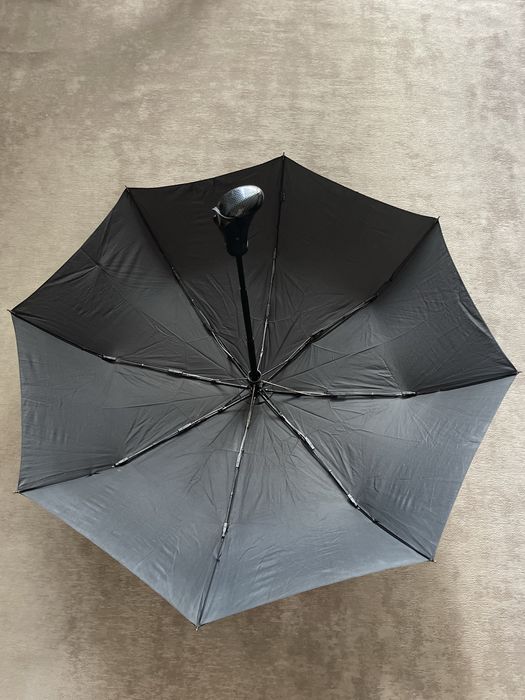 Marks & Spencer parasol parasolka czarna automatyczna