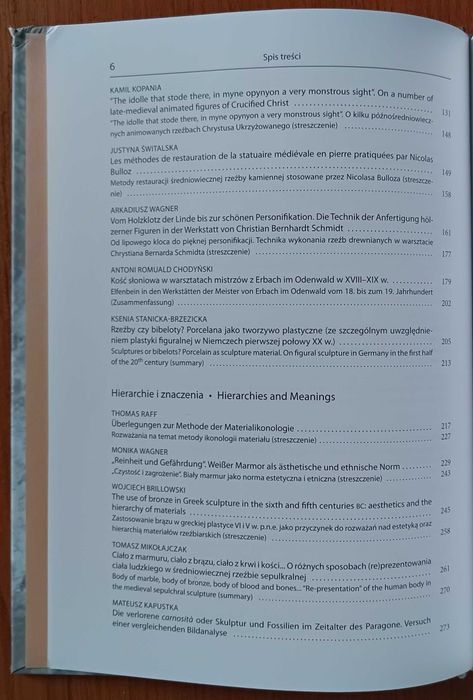red. Aleksandra Lipińska "Materiał rzeźby. Między techniką a semantyką"