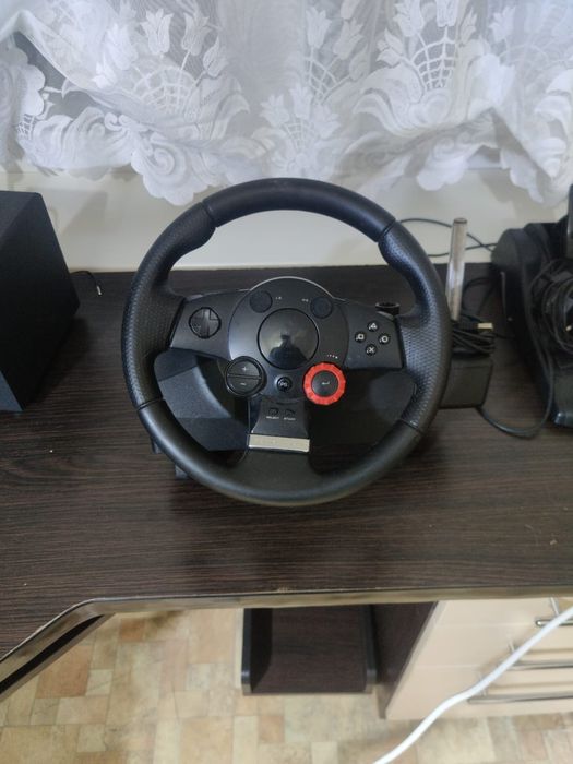 Logitech Driving Force GT | 900 градусів | Ігрове кермо
