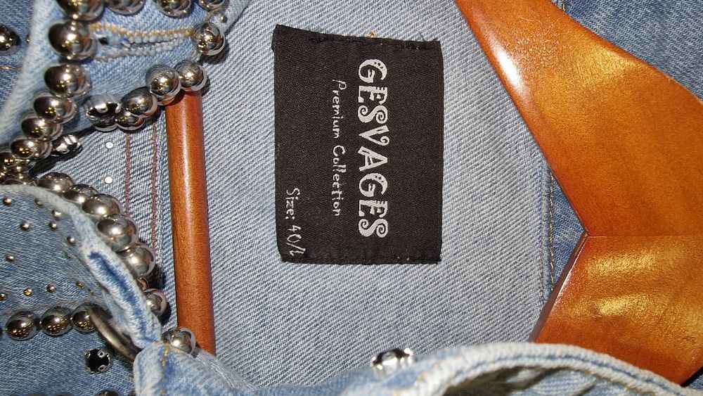 Casaco de ganga como novo