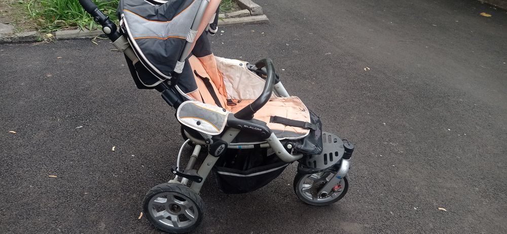 Коляска трансформер 2-в-1 Jane Slalom pro без люльки прогулка