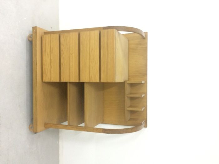 móvel armario estante madeira original moderno art deco vintage olaio