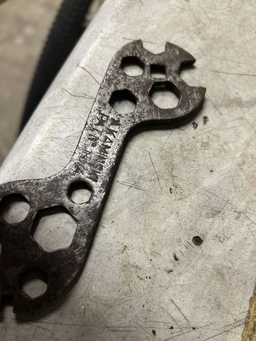 Przedwojenny klucz rowerowy Kamiński