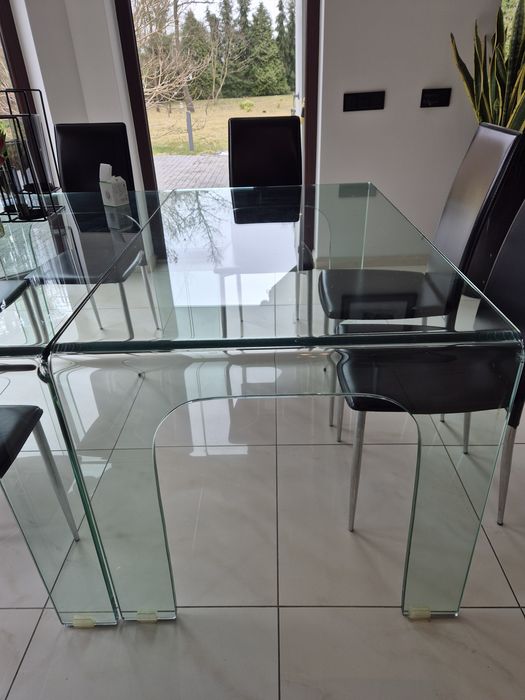 Stół szklany Atlantis Clear