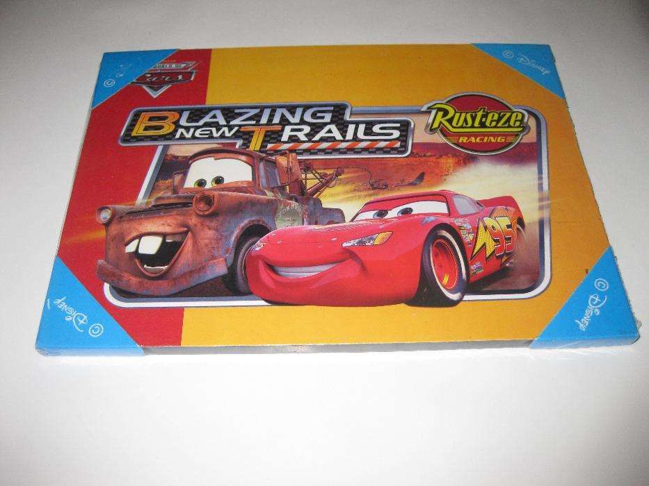 Quadro em Madeira do “Carros” Novo e Selado!