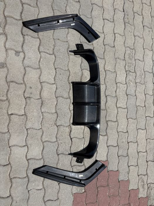 Conjunto Difusor + Cantos Fibra Carbono BMW M4 F82 F83 / BMW M3 F80