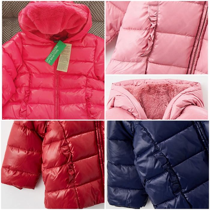 United Colors of Benetton 2-3 крутая укороченая куртка