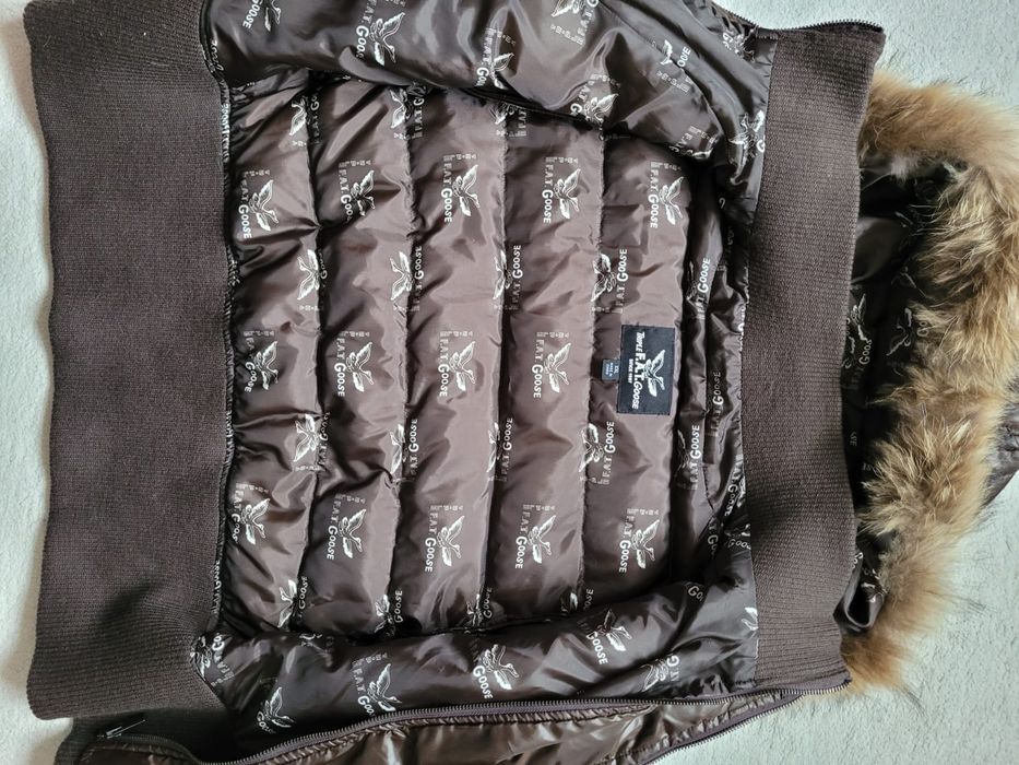 Kurtka puchowa bomberka Triple F.A.T Goose premium