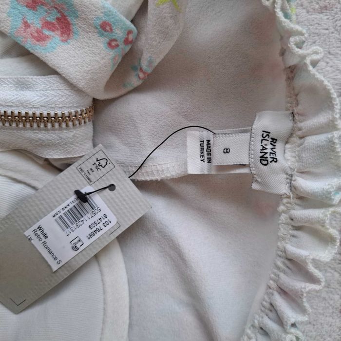 Body w stylu retro w kolorze ecru River Island