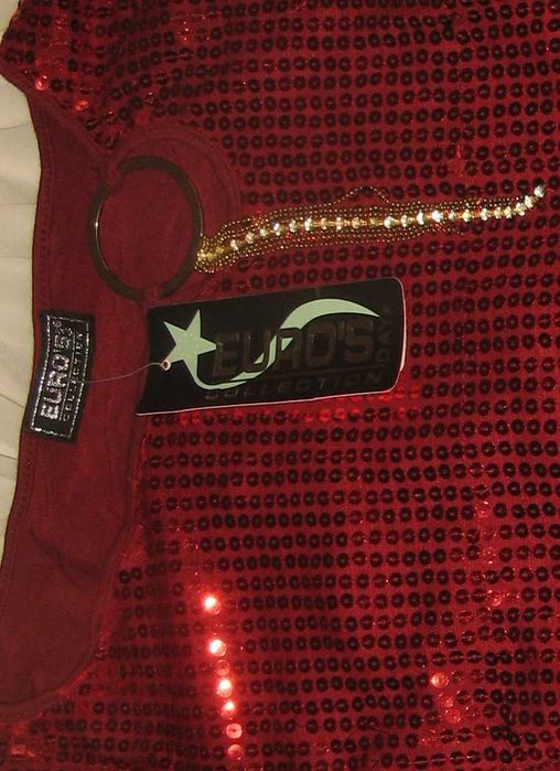 Джемпер с пайетками (XS)