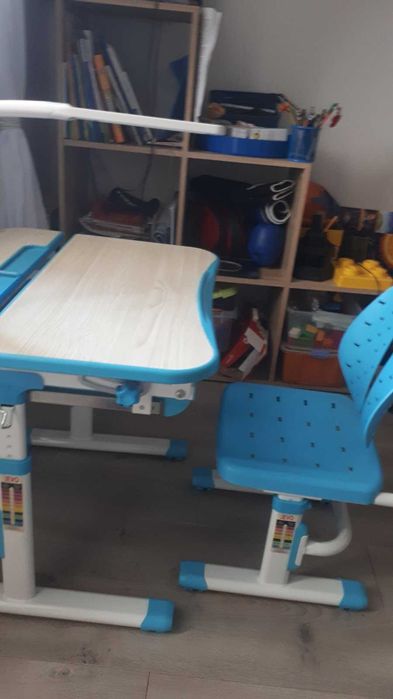 Парта трансформер дитяча зі стільцем що росте, EVO kids  Cтан як  НОВИ
