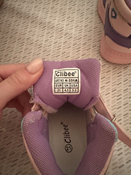 Черевики  демісезон 21 розмір, Clibee