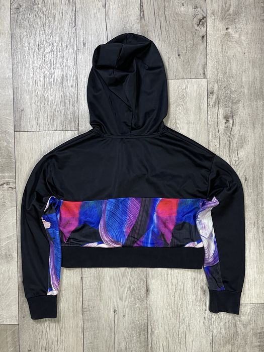 New Balance кофта балахон S размер женская спортивная черная