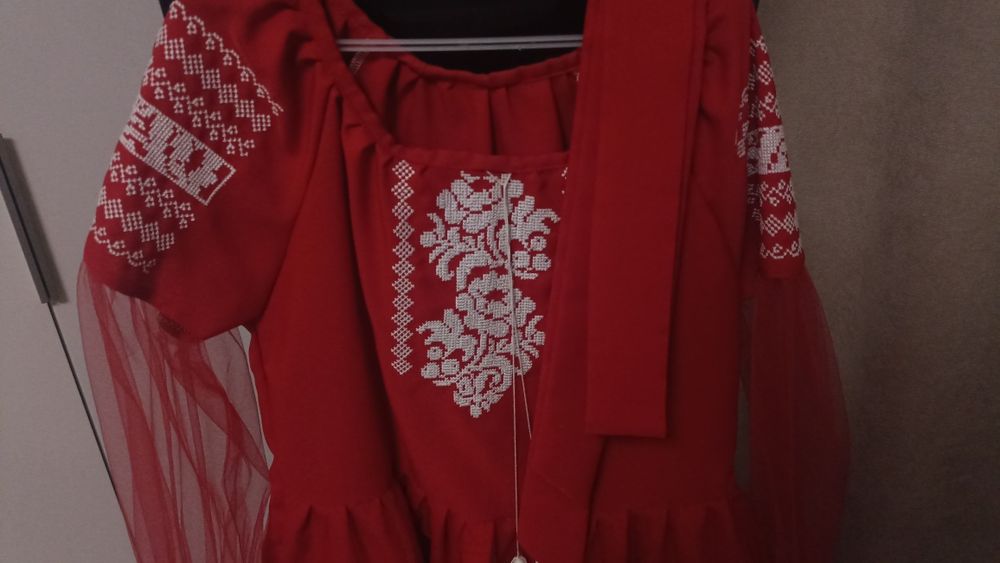 Вишите плаття 134 ріст