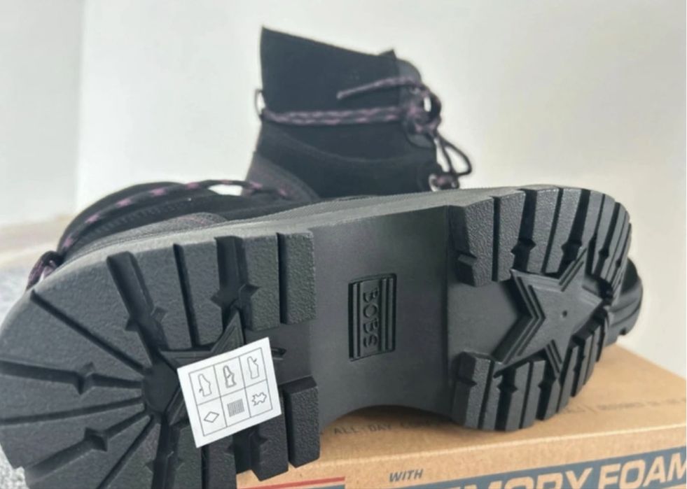 Botki trapery skechers