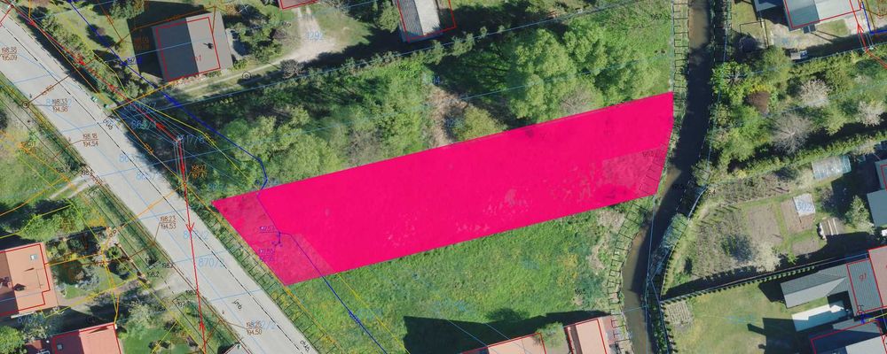 Działka budowlana Gromada k. Biłgoraja – woda, gaz, prąd, kanalizacja, WZ, rzeka w sąsiedztwie - Widok 2