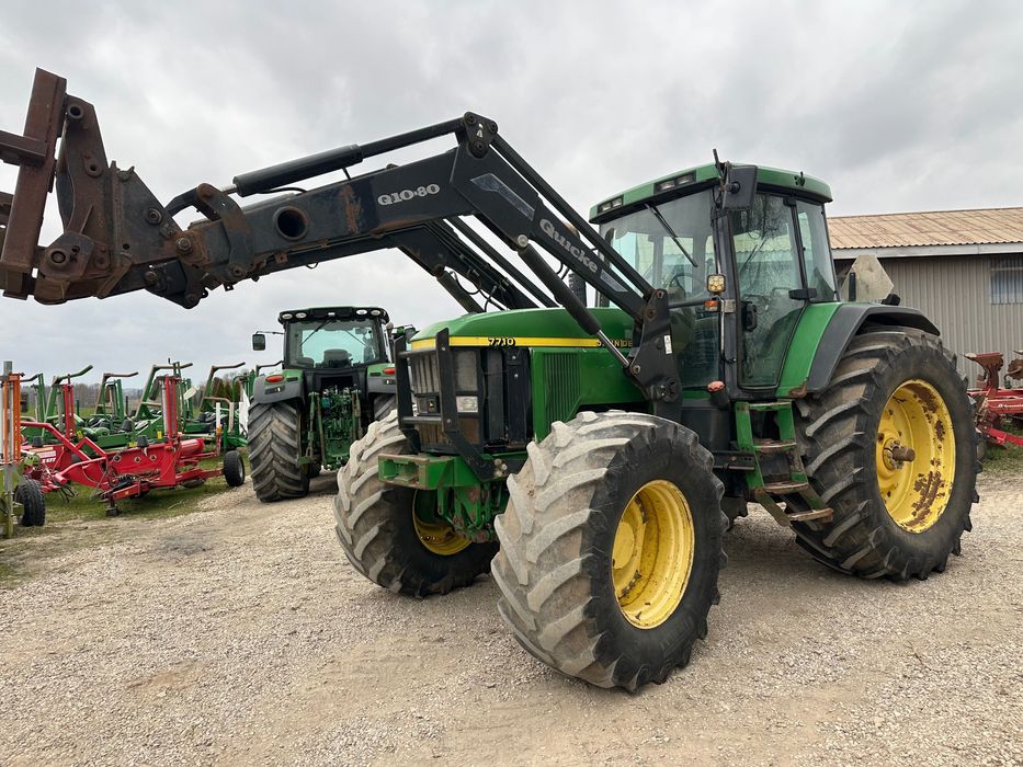Ciagnik john deere 7710 z turem tls 2002 rok