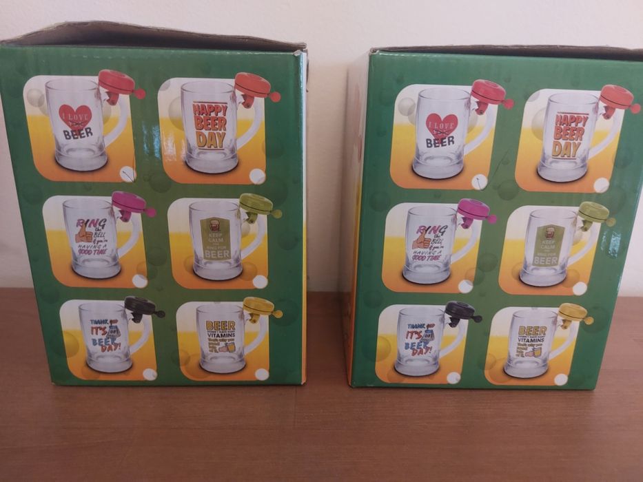 Artigo NOVO na Caixa - Party Beer Mugs 400Ml