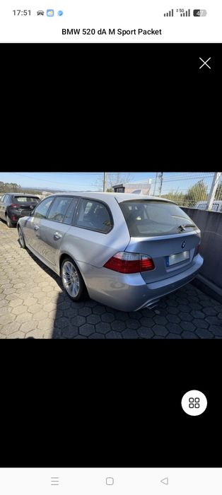 BMW 520 LCI full pack M ano 2009