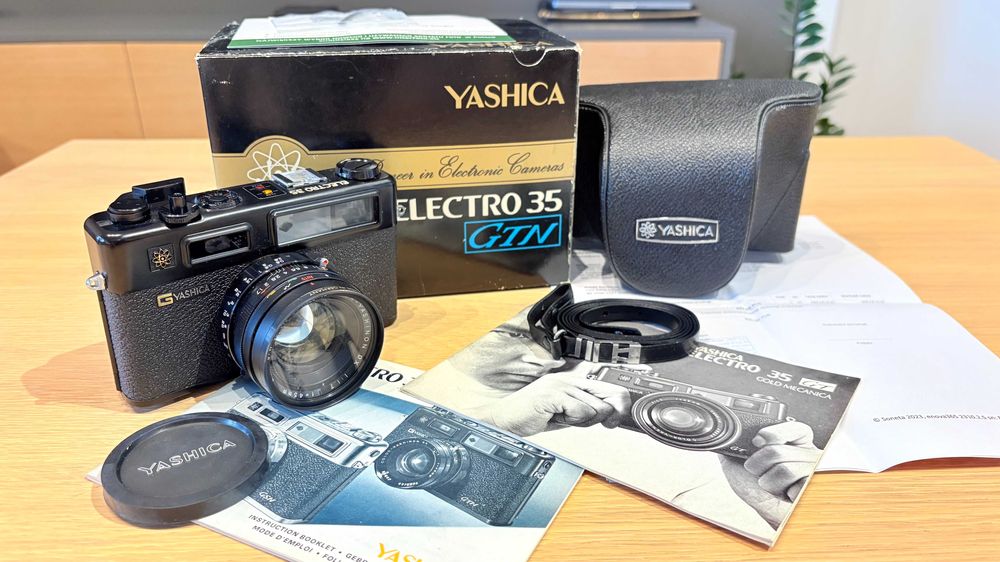 Yashica Electro 35 GTN analogowy dalmierz stan UNIKAT NOWY