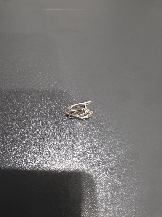 Гвоздик серёжки серебряные