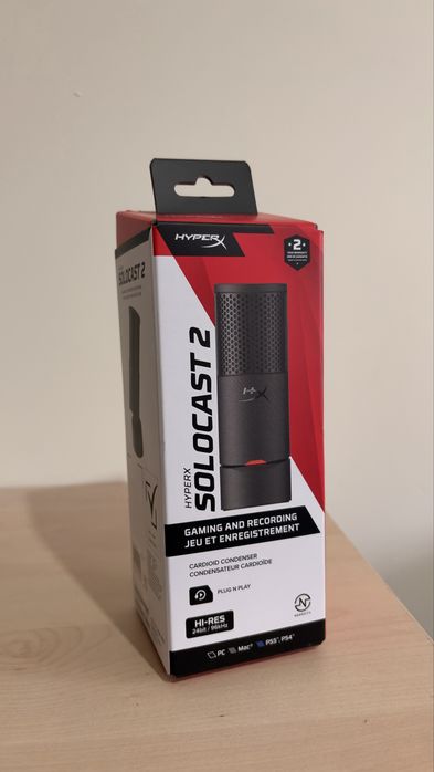 Microfone HyperX SoloCast 2