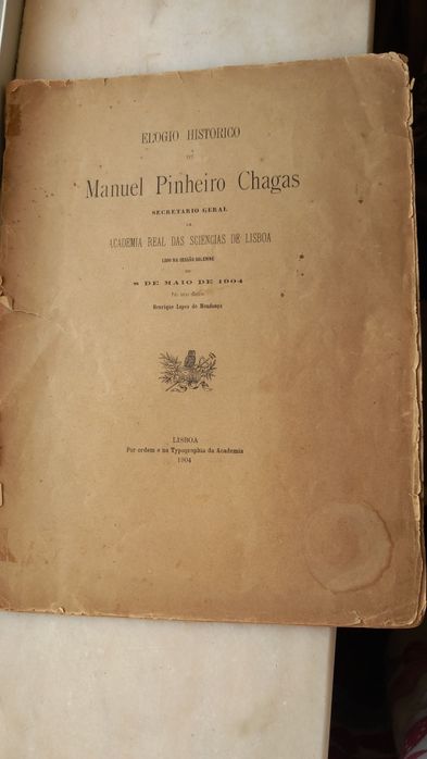 Manuel Pinheiro chagas elogio historico