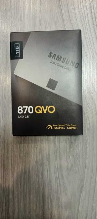 SSD накопичувач Samsung 870 QVO 1 TB (MZ-77Q1T0BW)