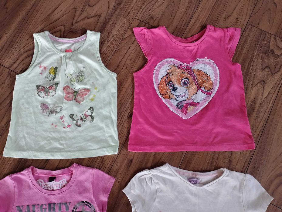 Bluzka t-shirt 98/104 zestaw