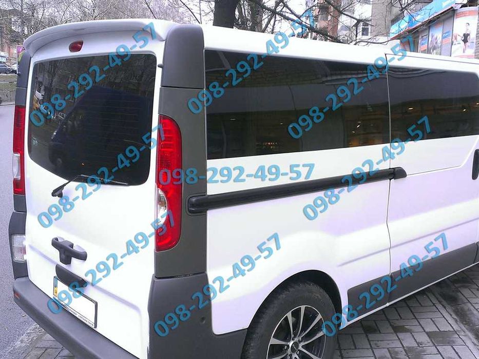 Спойлер Renault Trafic Рено Трафик ляда распашонка