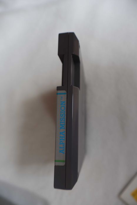 Gra Nintendo Nes Alpha Mission Komplet CiB Box 5 śrubowy NTSC/UC Japan