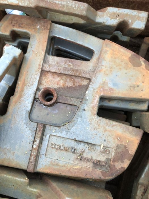 Obciązniki claas renault