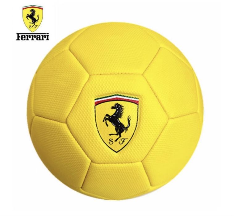 Міні мʼяч Ferrari жовтий