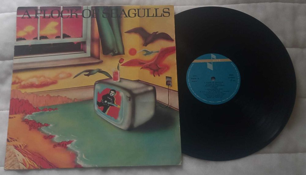 A Flock Of Seagulls – A Flock Of Seagulls LP  1982