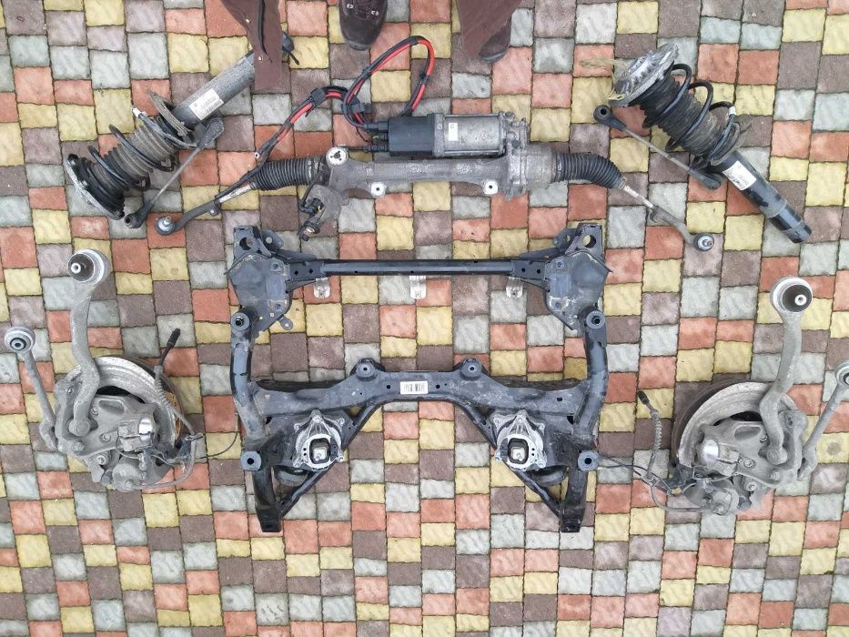 BMW F30 F32 подрамник рейка стойка цапфа привод рычаг подвеска в сборе