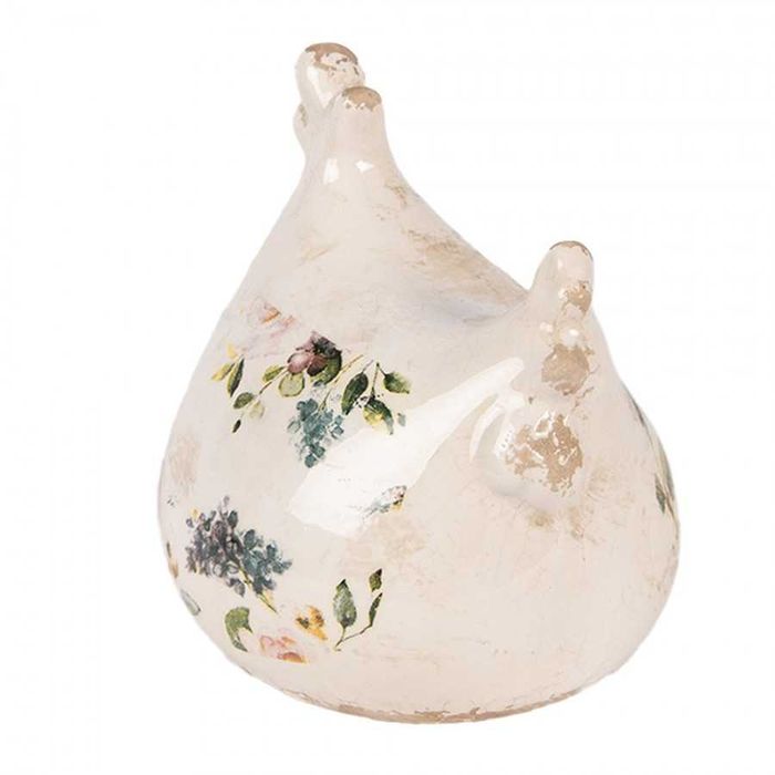 Kura Kurka ceramiczna w kwiaty Prowansja 6CE2404